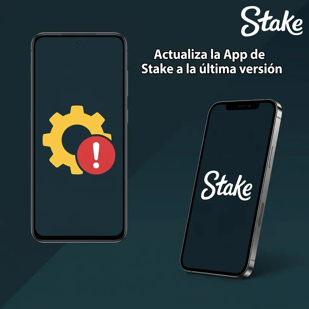 Actualización automática de la app Stake en formato PWA para móvil con interfaz y funciones más recientes