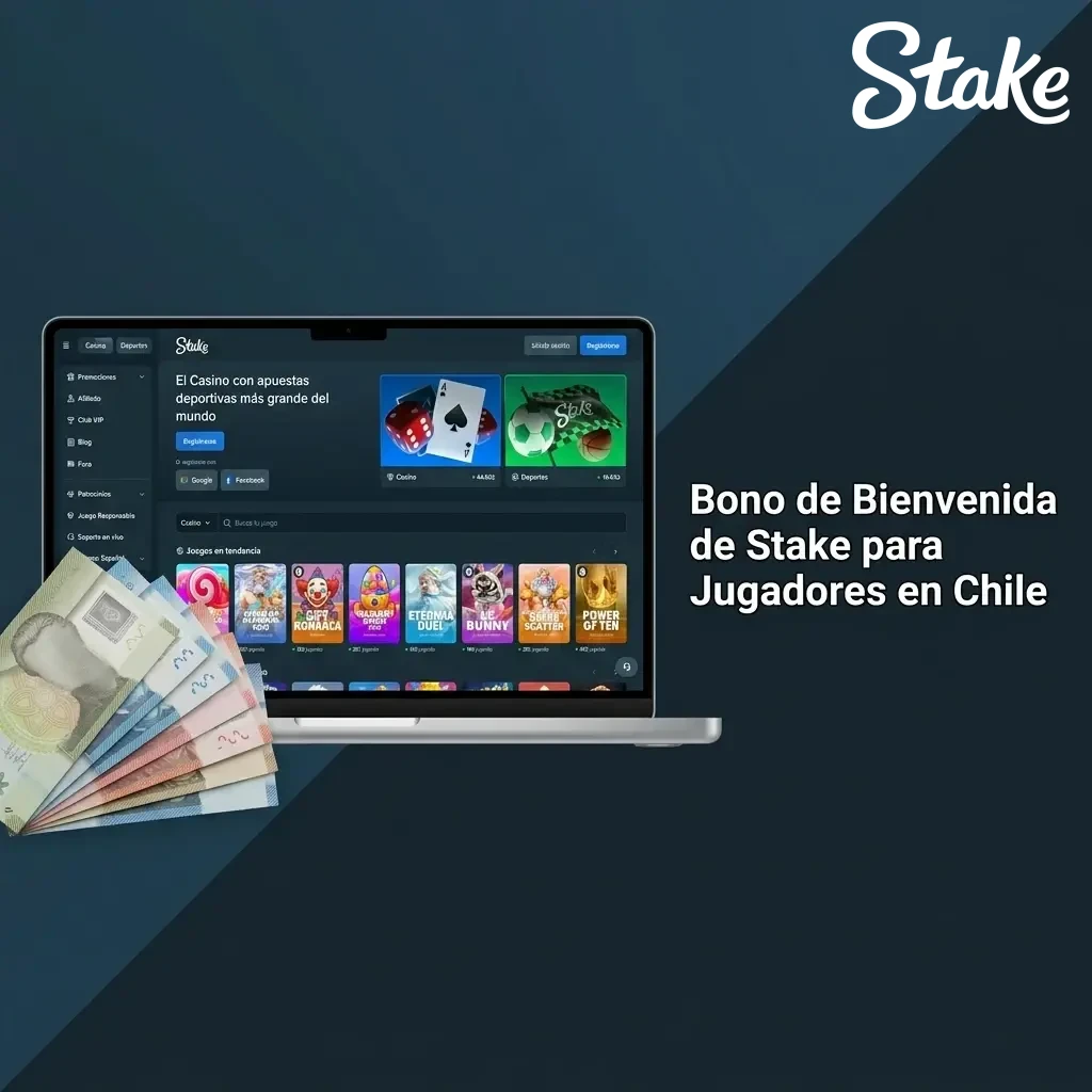 Bono de bienvenida Stake Chile: Rakeback del 3,5% para nuevos jugadores en casino y mesas en vivo