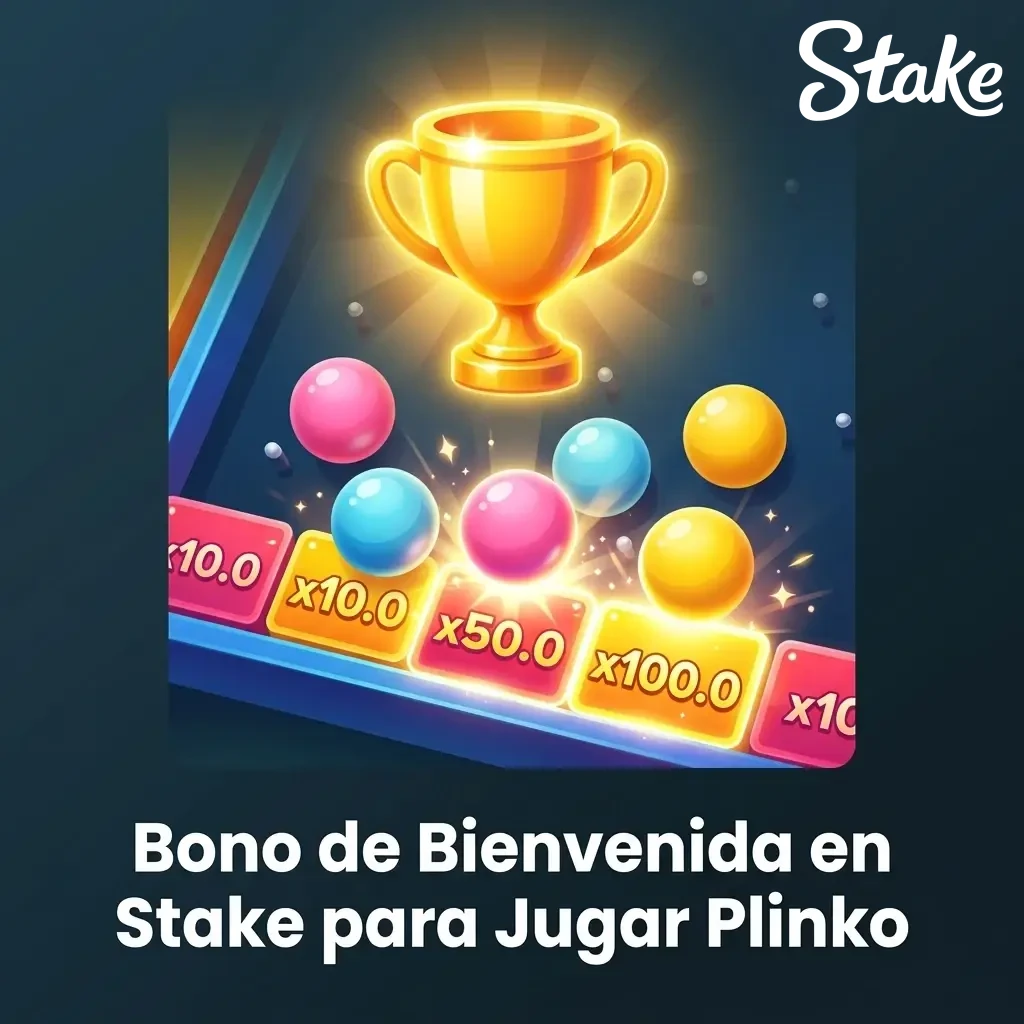 Bono de bienvenida Stake con rakeback 3,5% para jugar Plinko desde el primer depósito