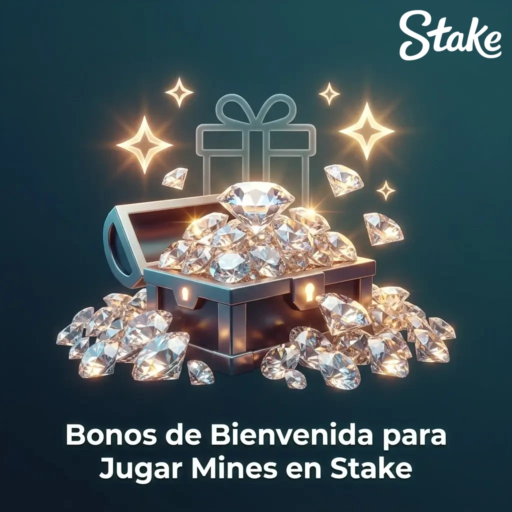 Bono de bienvenida rakeback 3,5% en Stake para jugar Mines desde Chile