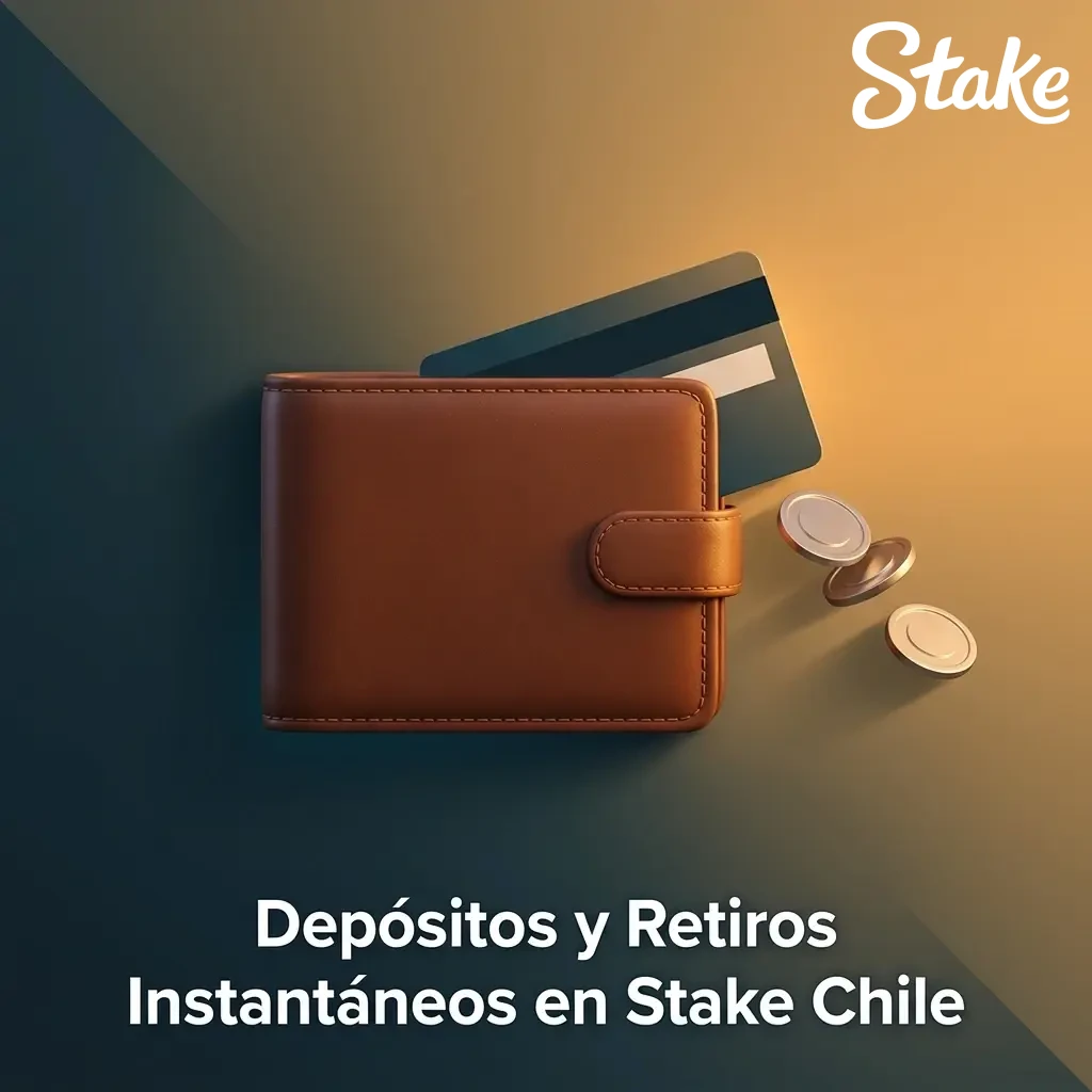 Depósitos y retiros instantáneos en Stake Chile con criptomonedas como BTC, ETH, SOL y más
