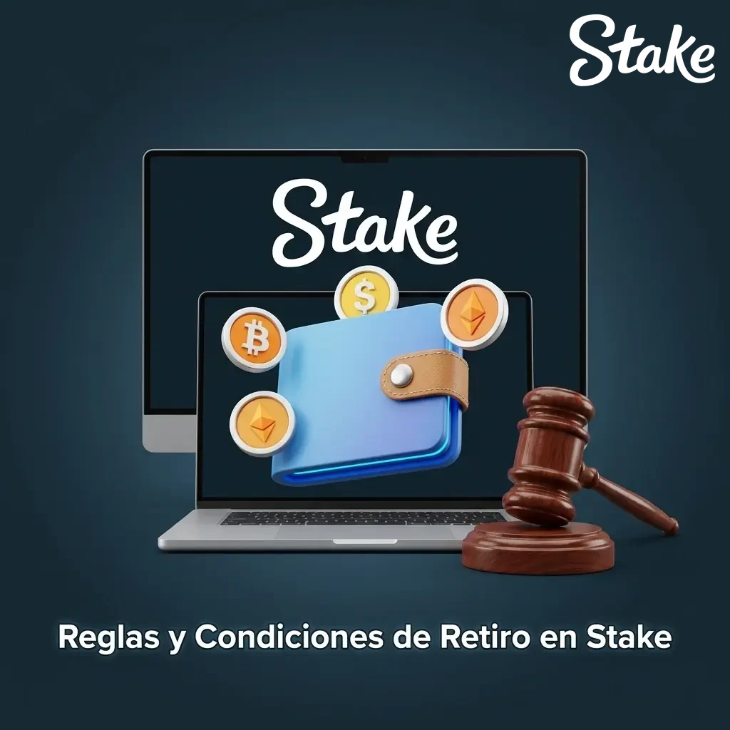 Reglas y condiciones de retiro en Stake para jugadores en Chile: verificación, montos mínimos y requisitos de bonos.