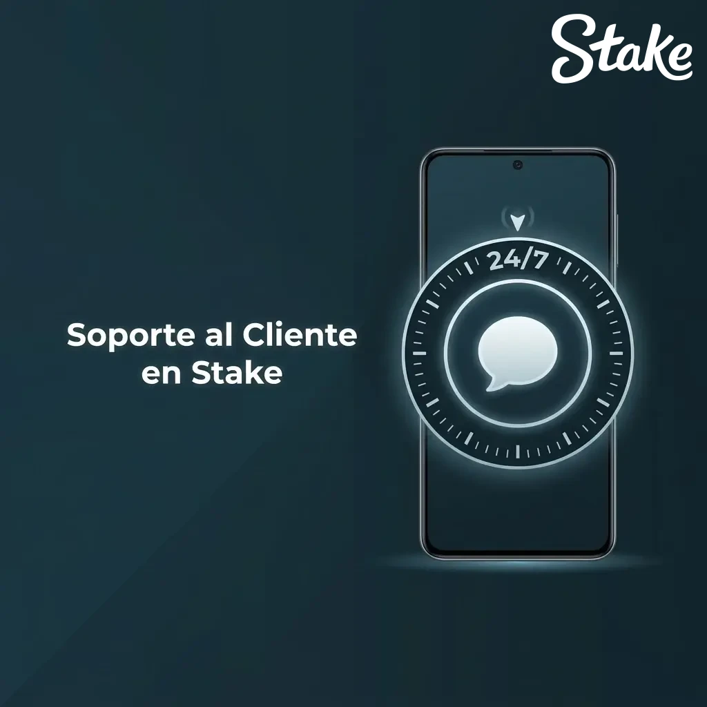 Soporte al cliente en Stake: chat en vivo, correo, centro de ayuda y redes sociales disponibles