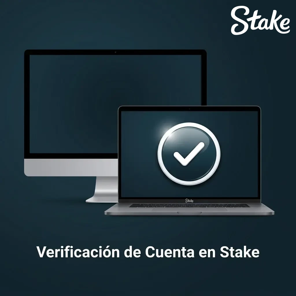 Pasos para verificar cuenta en Stake: configuración KYC, subir documentos de identidad y selfie para aprobación en 24 horas.